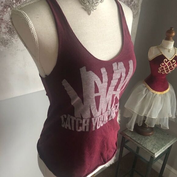 Flag nor fail never catch your breath tank top sold out limited athletic apparel - Picture 3 of 5